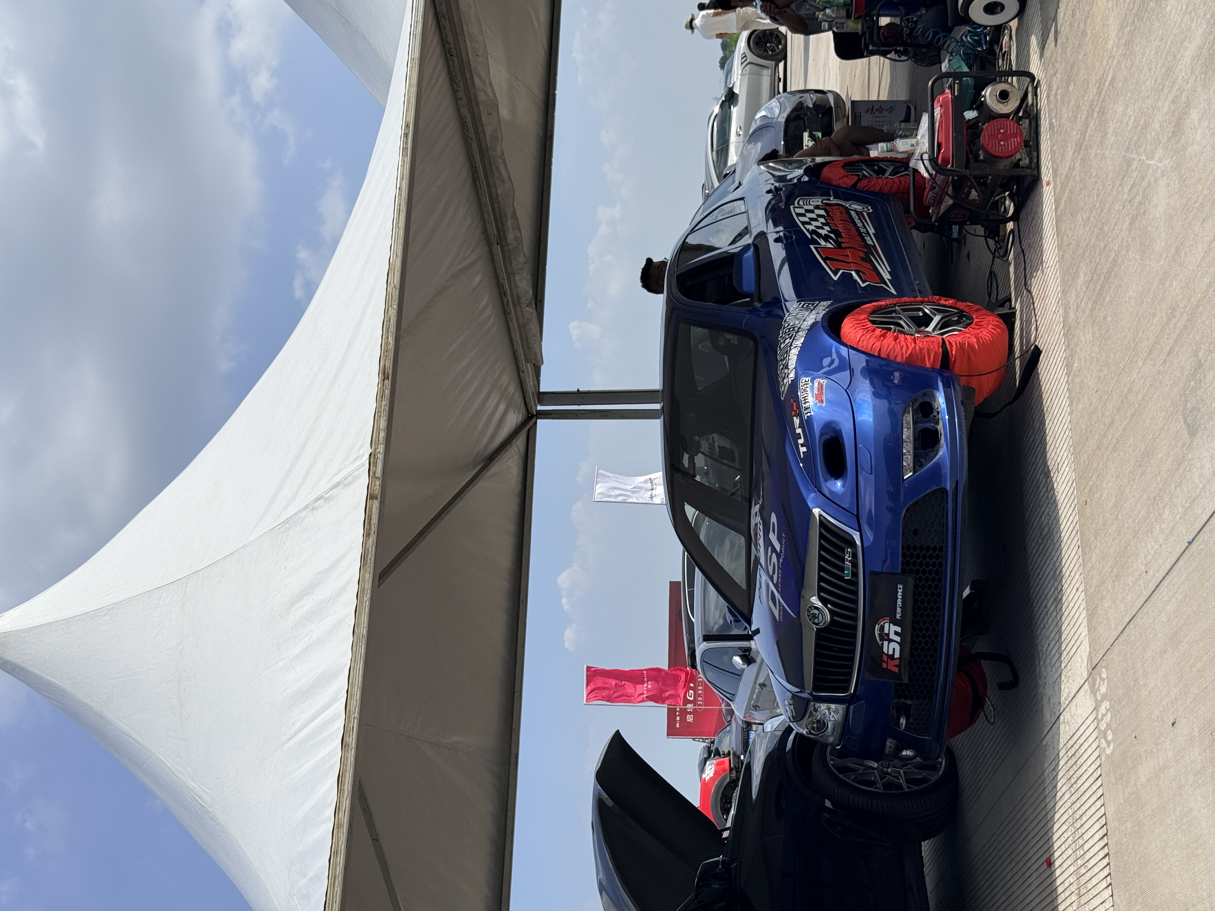 JA-Modified performance car at an enthusiast event