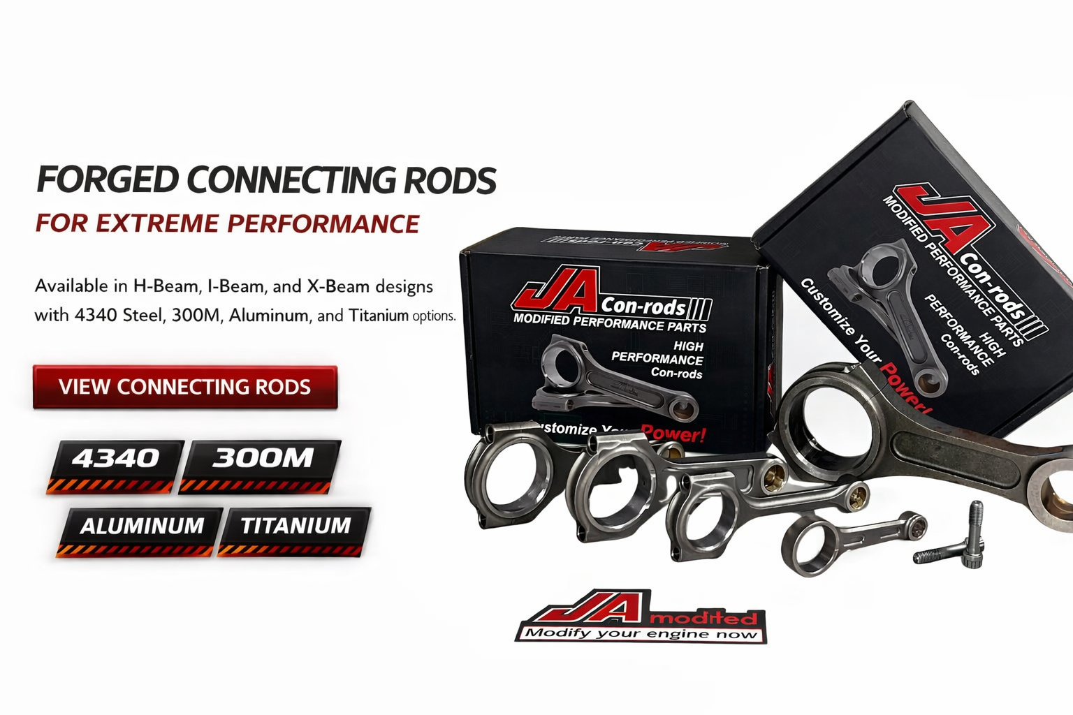 JA Forged Pistons
